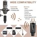 Adattatore convertitore XLR per sistema di microfoni wireless Depusheng MA5 UHutomatic Trasmettitore Configurazione per microfono dinamico a condensatore_voghion.com