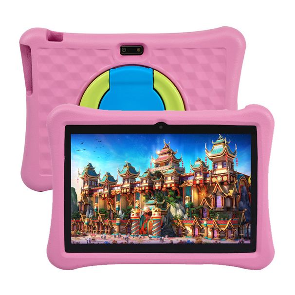 Tablet per bambini da 10,1" con WiFi 6, processore Octa-Core Android 14, 64 GB di memoria, controllo genitori e custodia in EVA – Tablet didattico durevole ed educativo per bambini_voghion.com