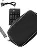 Clavier de caisse externe ultra-fin pour ordinateur portable, mini, numérique, Type-C/USB, pour comptabilité financière_voghion.com