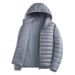 Men’s Winter Puffer Jacket – Lightweight Quilted Hooded Coat, Windproof Polyester Shell, Warm & Stylish For Casual Outdoors (Black/Gray/Navy/More)_voghion.com