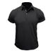 Men's t-Shirts Solid Color Short-Sleeved Polo Shirt Tops_voghion.com