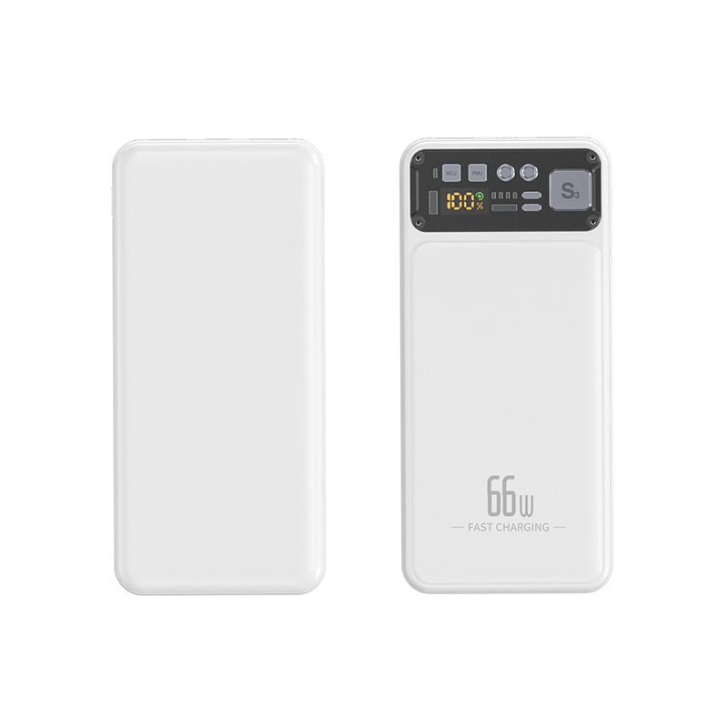 Batterie externe à chargement rapide bidirectionnel PD22.5, transfrontalière, cadeau d'extérieur, gravure de logo personnalisée, alimentation électrique en gros_voghion.com