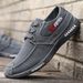 Men's Casual Canvas Shoes - Breathable Slip-Resistant Comfort Sneakers With Lace-Up Design For Spring/Autumn_voghion.com