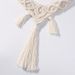 Nordic style hand-woven curtain rope decorative pendant light luxury curtain tassel tie curtain tie buckle_voghion.com