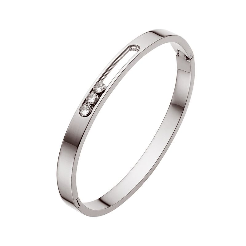 Armbanden van roestvrij staal voor vrouwen, eenvoudig, modieus, licht en luxueus, hoogwaardige sieraden van titaniumstalen armbanden_voghion.com