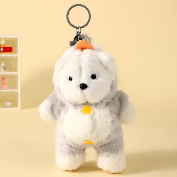 Plush Pajama Bear Keychain Pendant Cute Bear Backpack Pendant Couple Cute Small Gift Keychain Wholesale_voghion.com