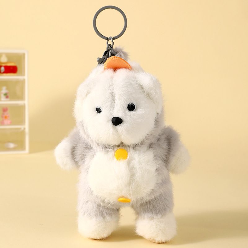 Peluş Pijama Ayı Anahtarlık Kolye Sevimli Ayı Sırt Çantası Kolye Çift Sevimli Küçük Hediye Anahtarlık Toptan_voghion.com