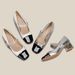 Leather 2025 Summer New College Style Versatile Fashion Slip-On Flats Shallow Mouth Color Block Women's Shoes_voghion.com