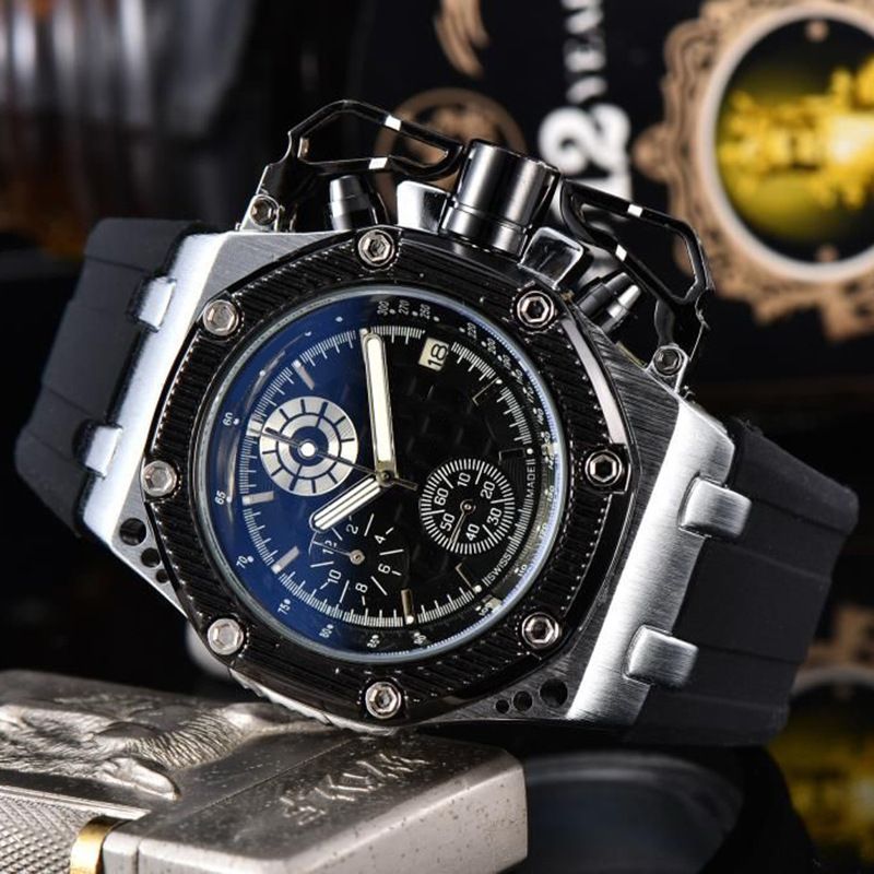 Frank Richard Nachtleuchtende Quarzuhr Männer Quarz Uhren Persönlichkeit Set Auger Armbanduhr In Europa Und Amerika_voghion.com