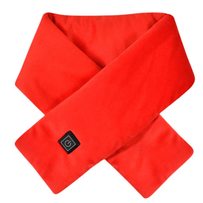 SportLife Thermoschal, 3-stufig verstellbar, per USB wiederaufladbar, Winter-Kälteschutz, USB-beheizte Schals für draußen_voghion.com