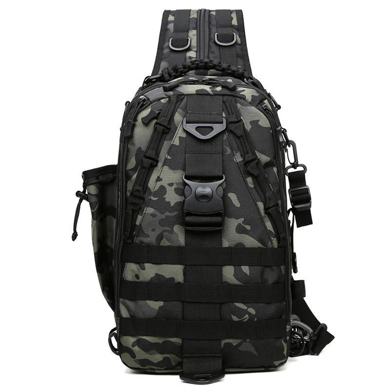 Bolsa de pesca táctica de camuflaje, para exteriores, con un solo hombro y dos hombros, de gran capacidad y doble propósito._voghion.com