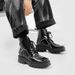 Men’s Shoes lace up niche design Martin boots thick soled platform cake British style cool single boots_voghion.com