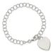 Sterling Silver Engraveable Heart Bracelet_voghion.com