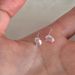 High-Value Pink Zircon Ear Piercing For Women 2025 New Niche High-End Sleep-Friendly No-Remove Earrings Studs_voghion.com