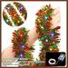 5M LED Lichter Weihnachten Glow bunte Tops Latte Streifen Weihnachtsbaum Festival Party Dekoration_voghion.com