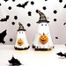 Decorazione per feste a forma di zucca fantasma da bar di Halloween, simpatica statuetta_voghion.com