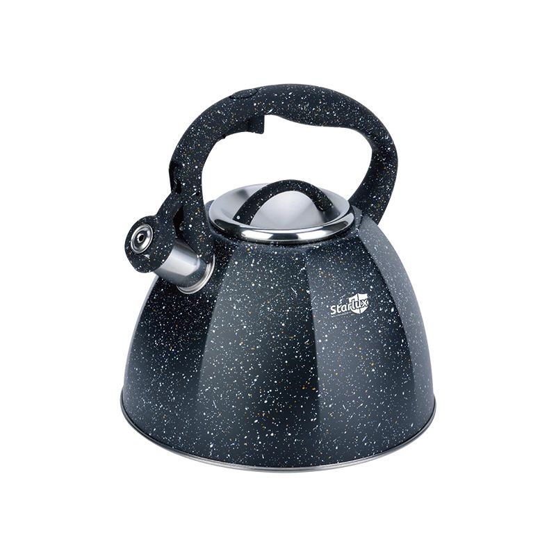 Bollitore fischiante universale in acciaio inossidabile da 3,5 l - Design ottagonale per fornelli a gas e a induzione, grande capacità, alta estetica_voghion.com