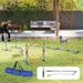 Agility Set 7-teilig Für Hundetraining Mit Steckhürden_voghion.com