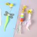 Hanging Teaser Wand Caterpillar Feather Interactive Toy Adult And Kitten Self-Entertainment Cat Pet Supplies For Kittens_voghion.com