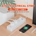 1.8m Extension Cord Socket Network Filter With USB C Ports UK Plug AC Power Strip Outlet Independent Switch Multitap_voghion.com