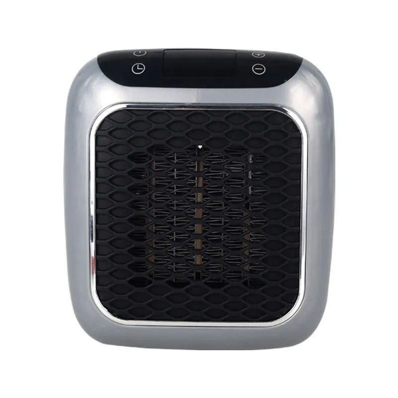 Portable Mini Heater Fan, 400W/800W Ceramic Space Heater With Remote Control, Wall-Mounted & Desktop Electric Warmer_voghion.com