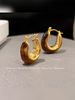 Maillard and Brown 2024 New Unique Design Sense High end Ring Earrings Light Luxury Summer_voghion.com