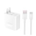 66W SuperCharge EU/US Plug Fast Charger - USB-C Power Adapter For 66W Super Flash Charge (White)_voghion.com