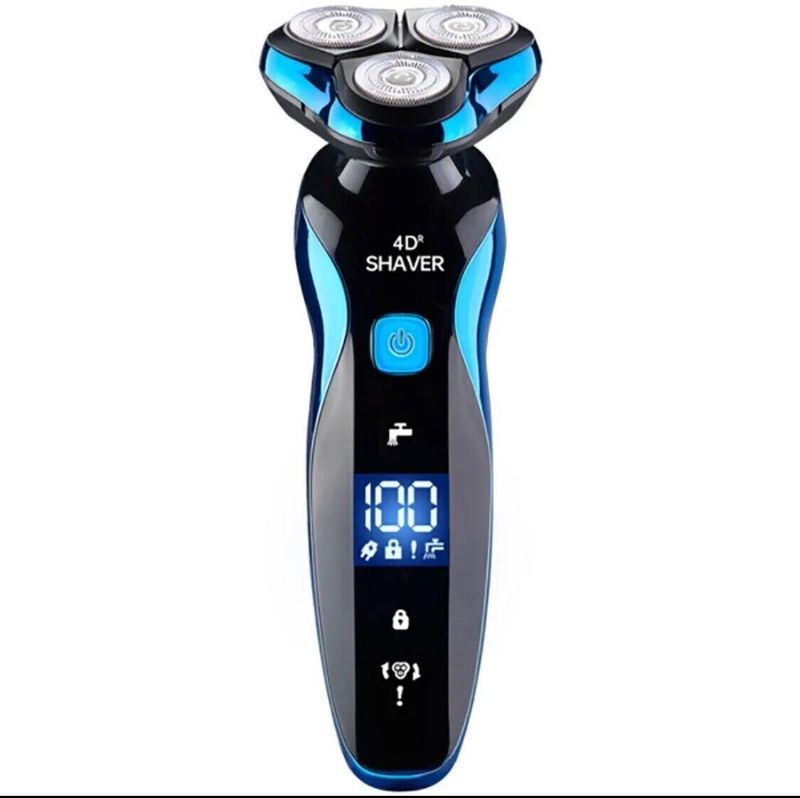 Shavers For Men Electric Razor Wet/Dry Rechargeable Rotary Cordless USB Charging_voghion.com