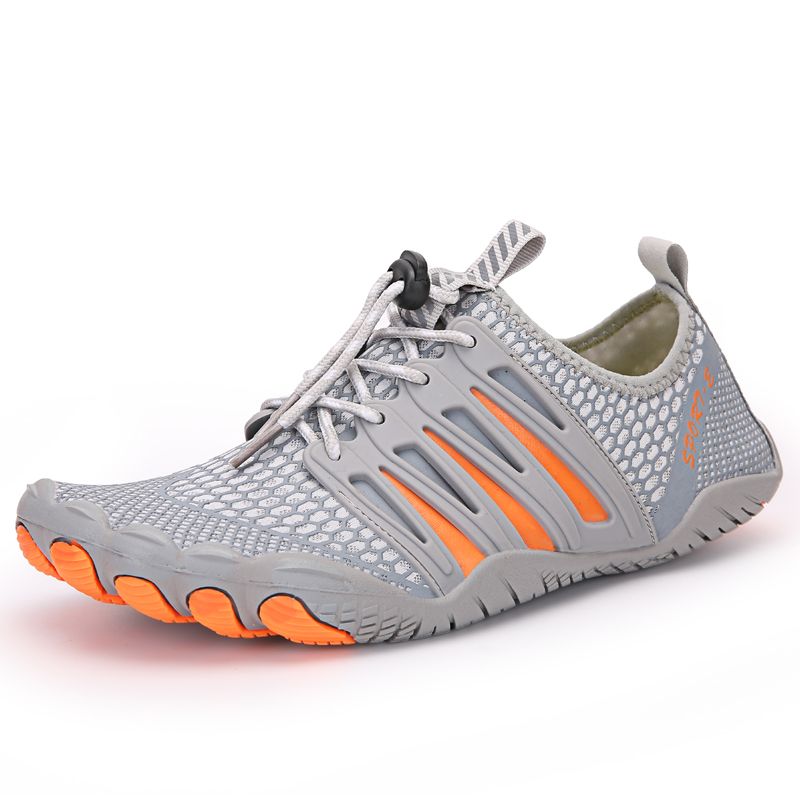 Chaussures aquatiques fonctionnelles pour hommes et adolescents, baskets à cinq doigts, à séchage rapide et résistantes à l'usure, multicolores, pointures 36-47_voghion.com