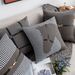 2025 Creative Patchwork Nordic Sofa Cushion Bay Window Bedroom Houndstooth Gray Horse Head Light Luxury Throw Pillow Cover_voghion.com