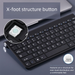 Wireless 2.4G And Set Mini Chocolate Scissor Feet Silent Keyboard Mouse_voghion.com