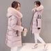 Women's Clothing new winter Korean style fashionable mid length cotton coat for women large size slim hooded coat women's cotton padded jacket_voghion.com