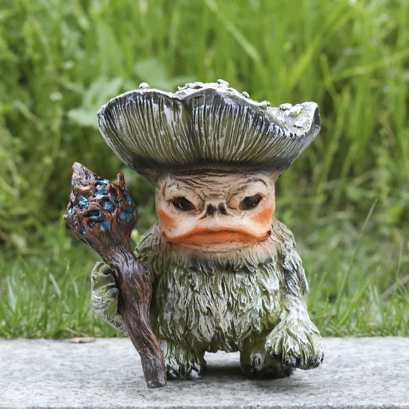 New Gothic style mushroom  shaman resin handicraft ornaments_voghion.com