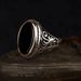 Totem Pattern Zircon Ring For Men Punk Dark Gothic Cool Style Fashion Jewelry_voghion.com