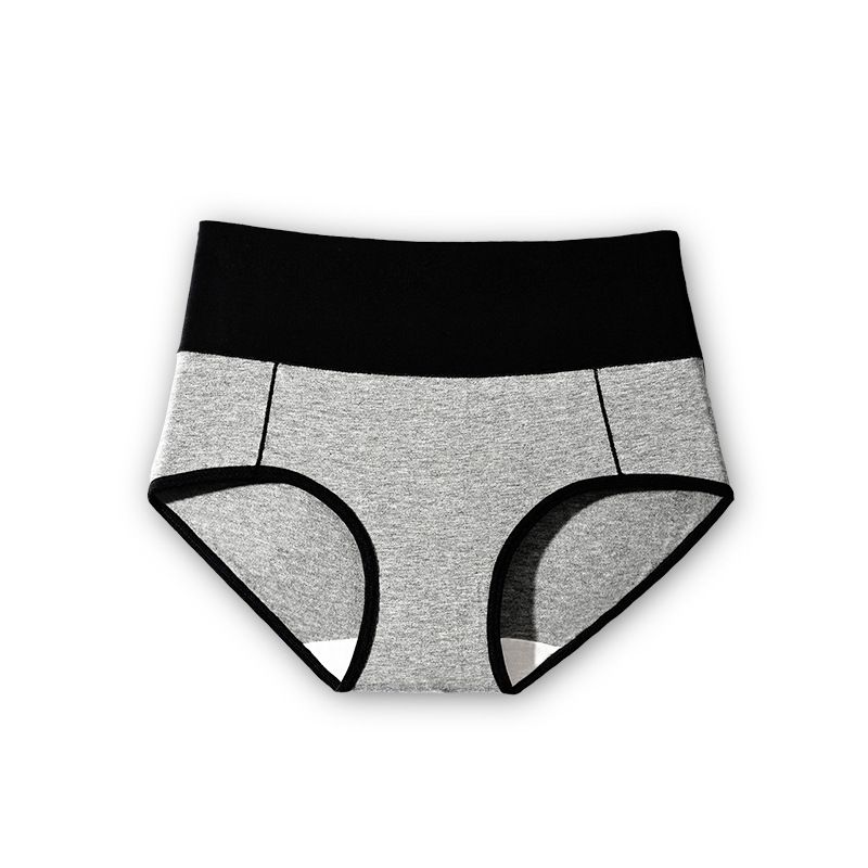 Women's Underwear High Waist Tummy Control Pure Cotton Briefs Mulberry Silk Antibacterial Large Size Underwear For Women_voghion.com