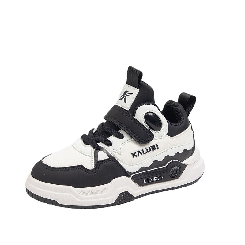 Børnesko Forår og efterår Nye børnesportssko Studerende fritidssko Mellem og store børnesko med blød bund, skridsikre drengesko_voghion.com