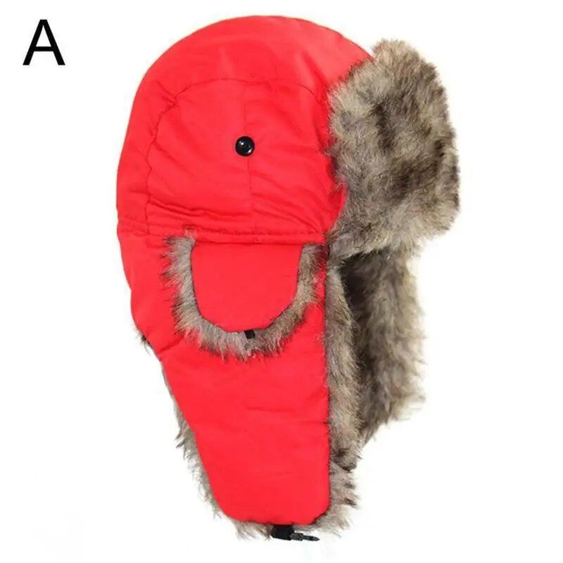 Uomo Donna Warm Aviator Trooper Earflap Winter Flaps Cappello da sci Cappelli Nuovo unisex Trapper Bomber_voghion.com