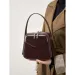 Borsa piccola tote in vera pelle chic per donna, nuova borsa a tracolla firmata 2025_voghion.com