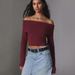 2024 Autumn Winter New Women's Clothing Solid Color Off-Shoulder Long Sleeve Pullover Sweater_voghion.com