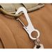 Outdoor multi-function mountaineering Stainless steel Waist clip Quick hanging buckle Portable Bottle opener Key ring_voghion.com