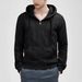 Herbst und Winter Herren neuer Kordelzug Hoodie Einfarbig Casual Fashion Langarm Kapuzenpullover_voghion.com