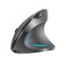 Ergonomic Wireless Mouse – 2.4G & Bluetooth Dual Mode, 6 Buttons, 2400DPI, 4-Way Scroll, Adjustable DPI (White/Pink/Black/Silver)_voghion.com