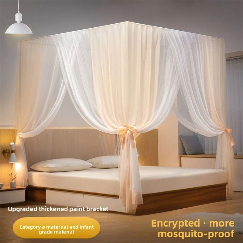 Camera da letto Princess Palace con letto da 1,2 m, nuovo letto ispessito, zanzariera crittografata da 1,8 m, tre ante_voghion.com