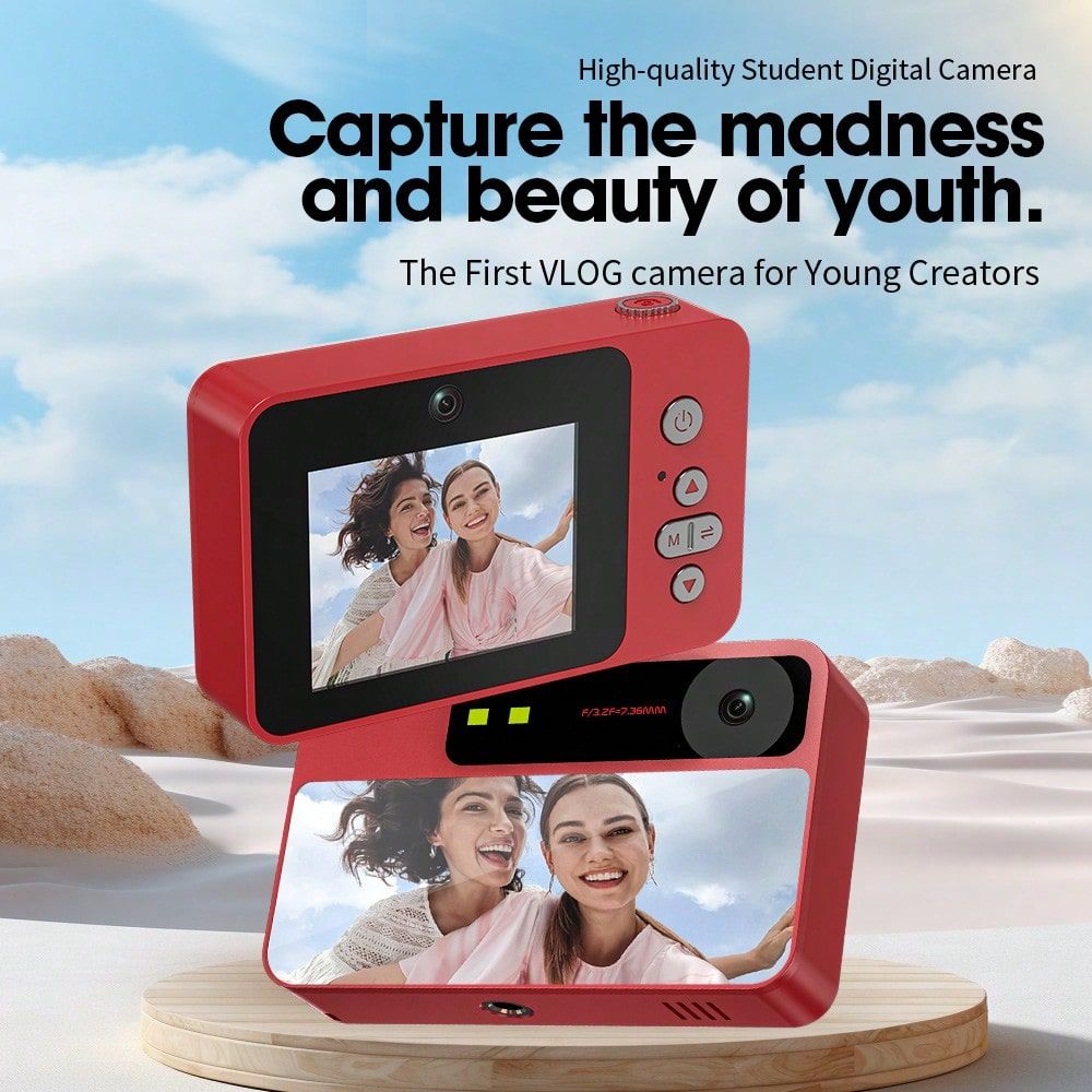 X50 X60 Retro CCD Camera HD Pixel Camera Campus Entry Small Student Travel Card Machine_voghion.com