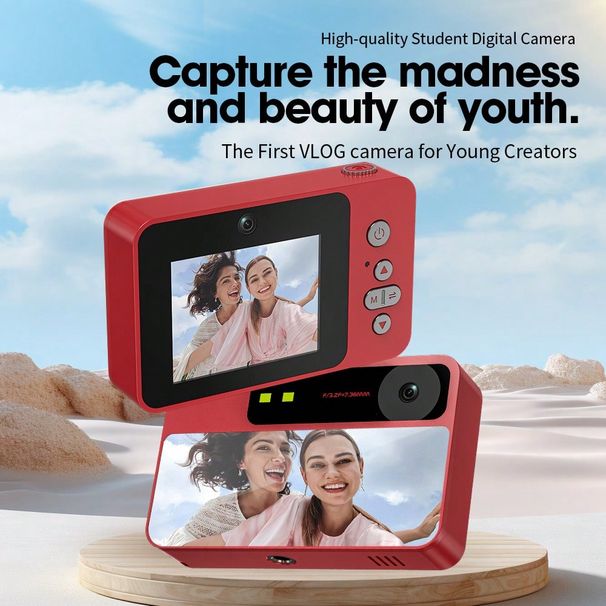 X50 X60 Retro CCD Camera HD Pixel Camera Campus Entry Small Student Travel Card Machine_voghion.com