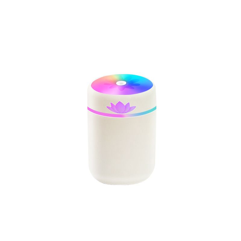 Compact USB Aroma Diffuser With Colorful LED Lights - Mini Humidifier For Home, Office & Car - Silent Operation, Auto Shut-Off, No Battery Needed​_voghion.com