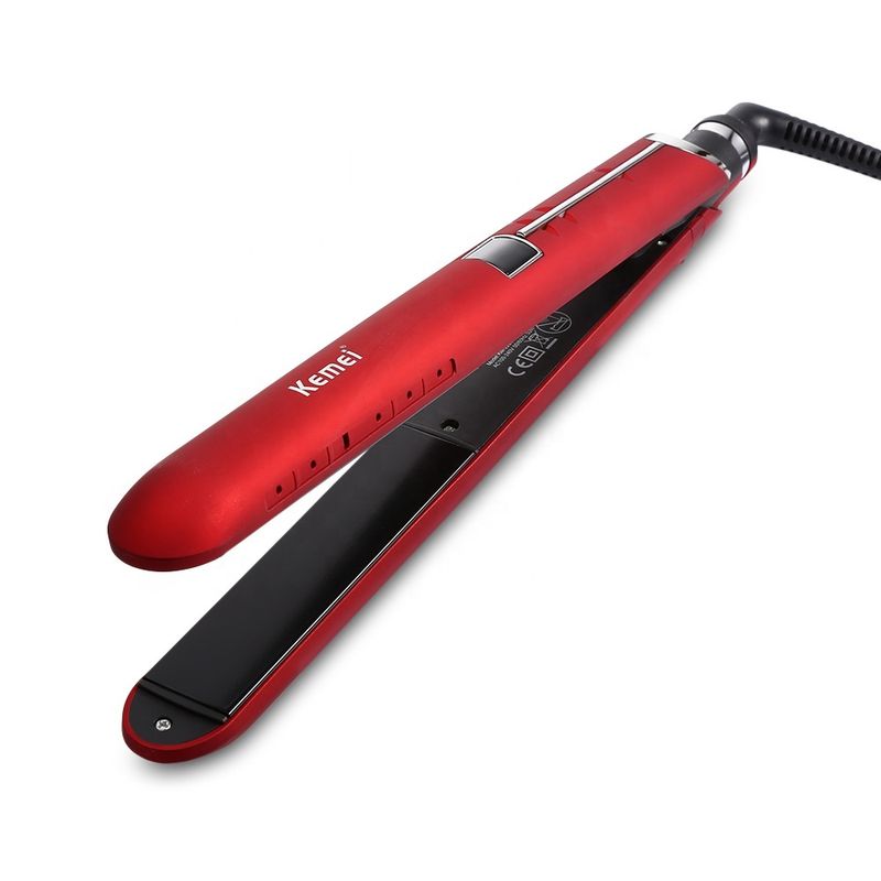 Kemei-2205 Piastra per capelli professionale in ferro piatto per donna_voghion.com