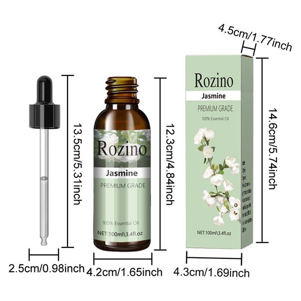 Jasmine soothes and nourishes the skin. Single plant with a delicate aroma. Beauty salon massage essential oil_voghion.com