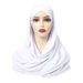 New Solid Color Single-layer Cross Elastic Long For Women, Scarf And Headscarf_voghion.com