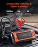 Car Jump Starter 3000A Booster Jumper Box 59.2Wh Portable Lithium Battery Pack_voghion.com